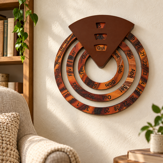 Wooden Perpetual Calendar