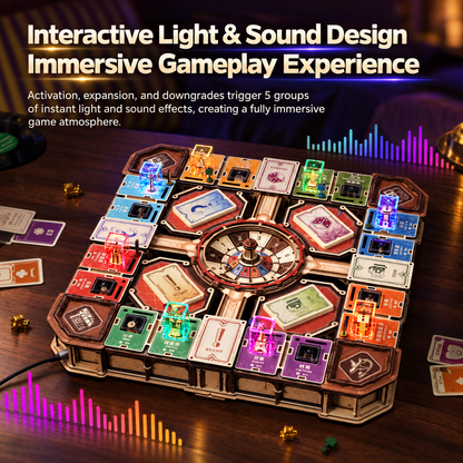 3D Wooden Strategy Board Game