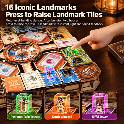 3D Wooden Strategy Board Game