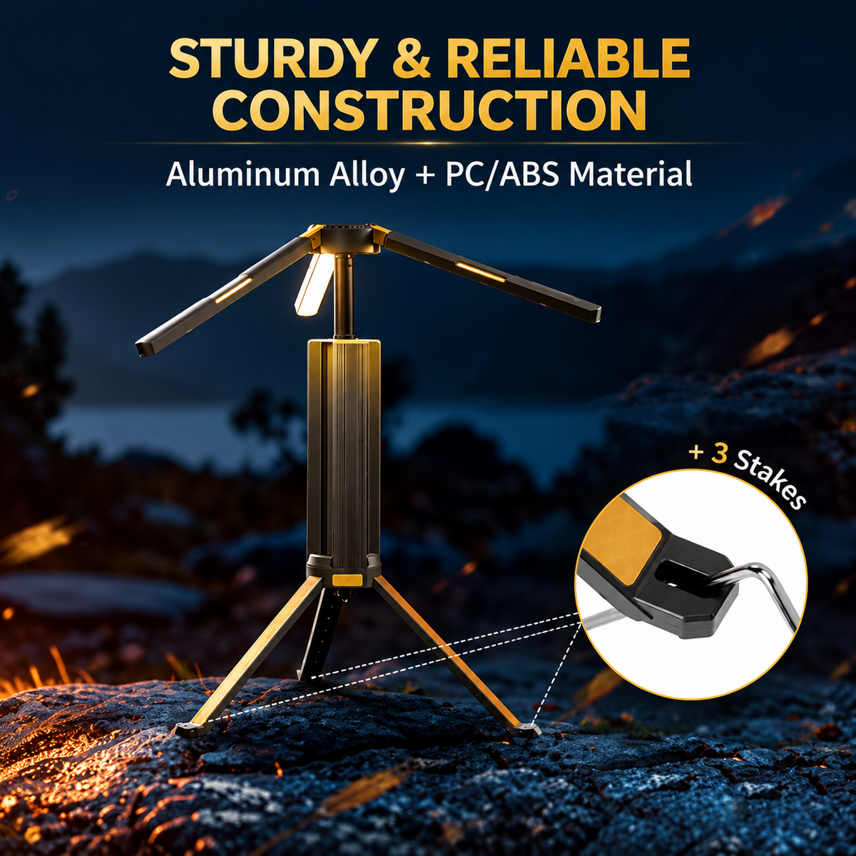 FlexGlow 3-in-1 Camping Light