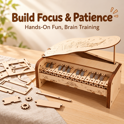 DIY Wooden Piano Kit
