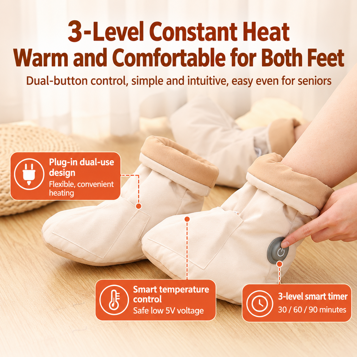 Heated Foot Wraps