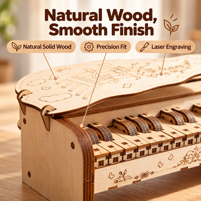 DIY Wooden Piano Kit