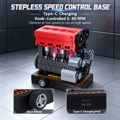 4-Cylinder Engine Model Kit