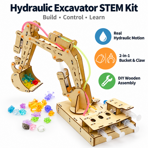 DIY Hydraulic Excavator Kit