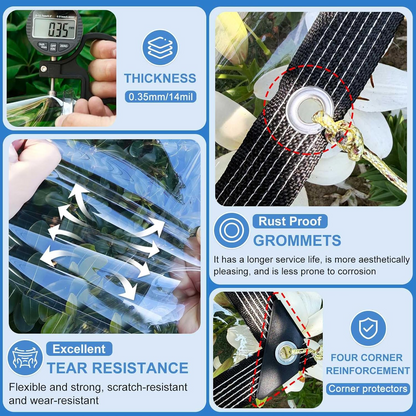 Clear Outdoor Tarp