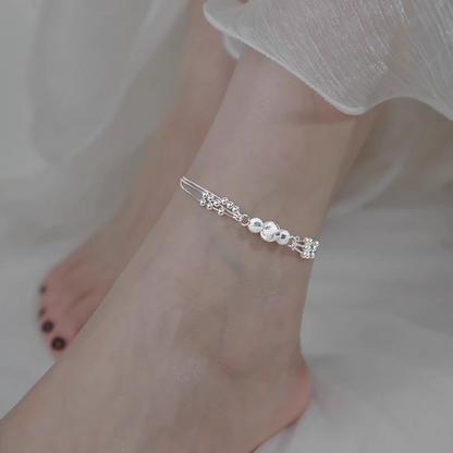 Siltver Anklet