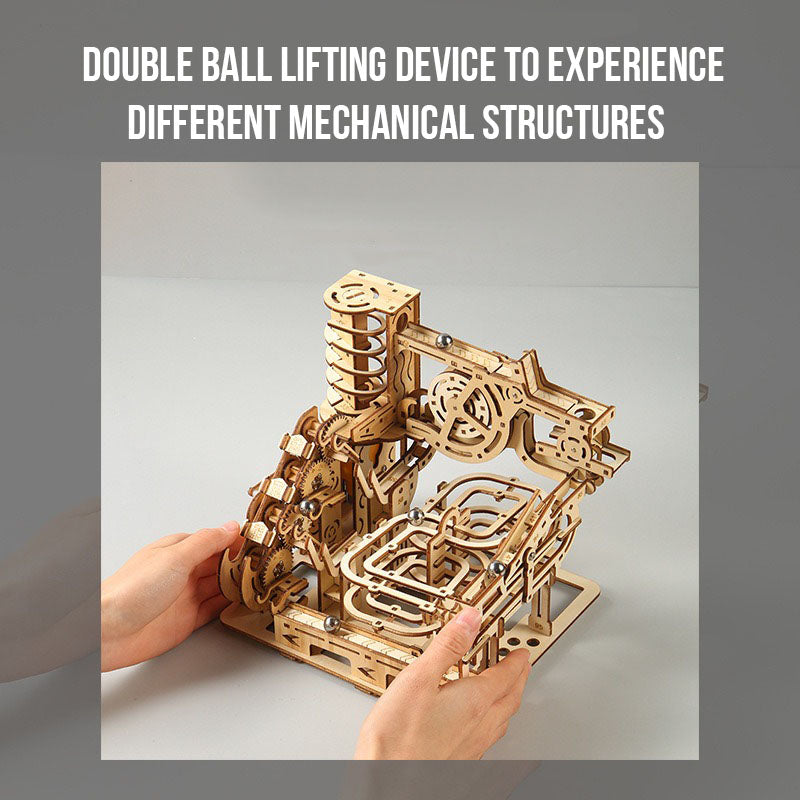 Spiral Marble Run