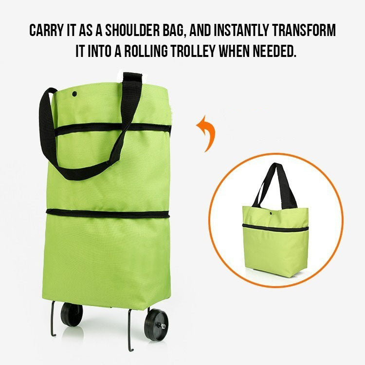 Foldable Shopping Trolley Bag