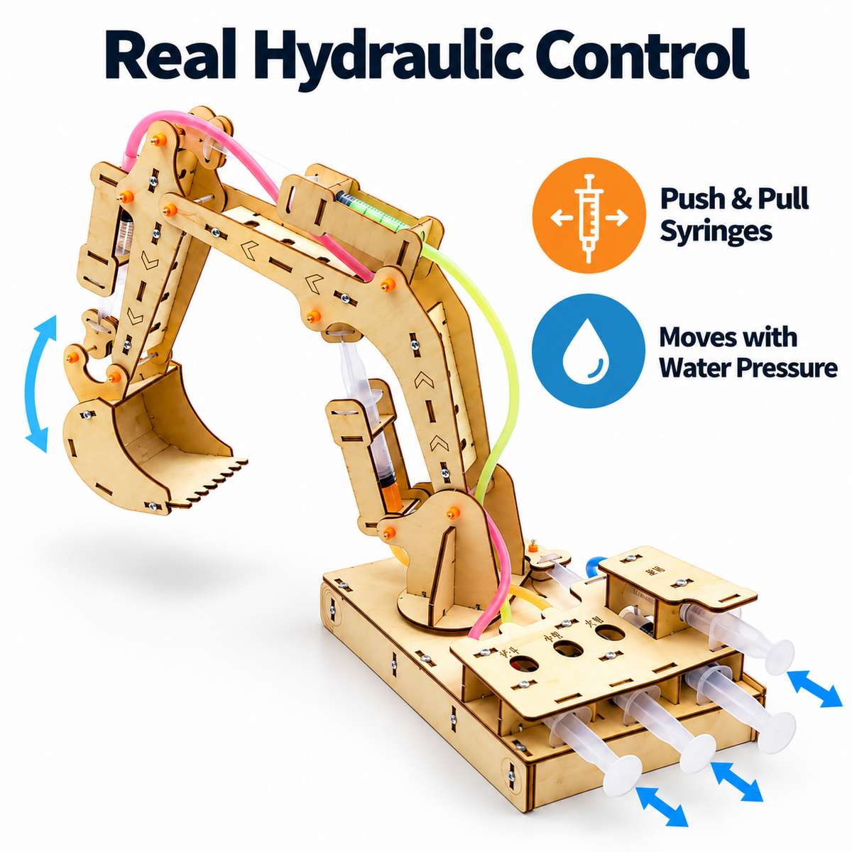 DIY Hydraulic Excavator Kit