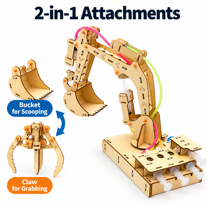 DIY Hydraulic Excavator Kit