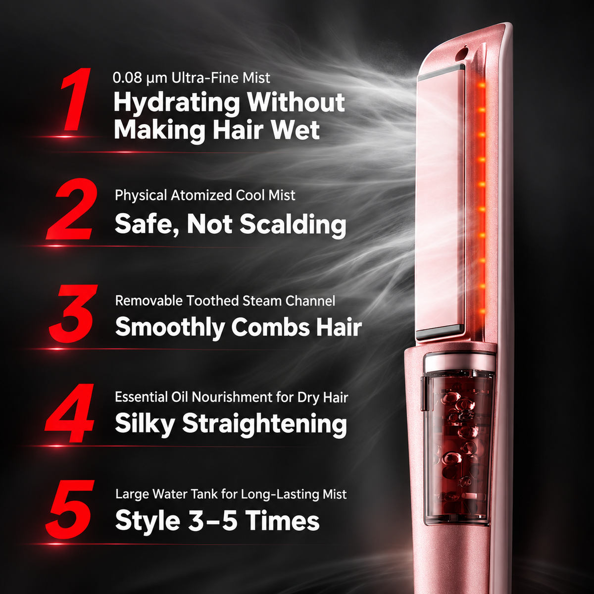 3-in-1 Mist Hair Straightener