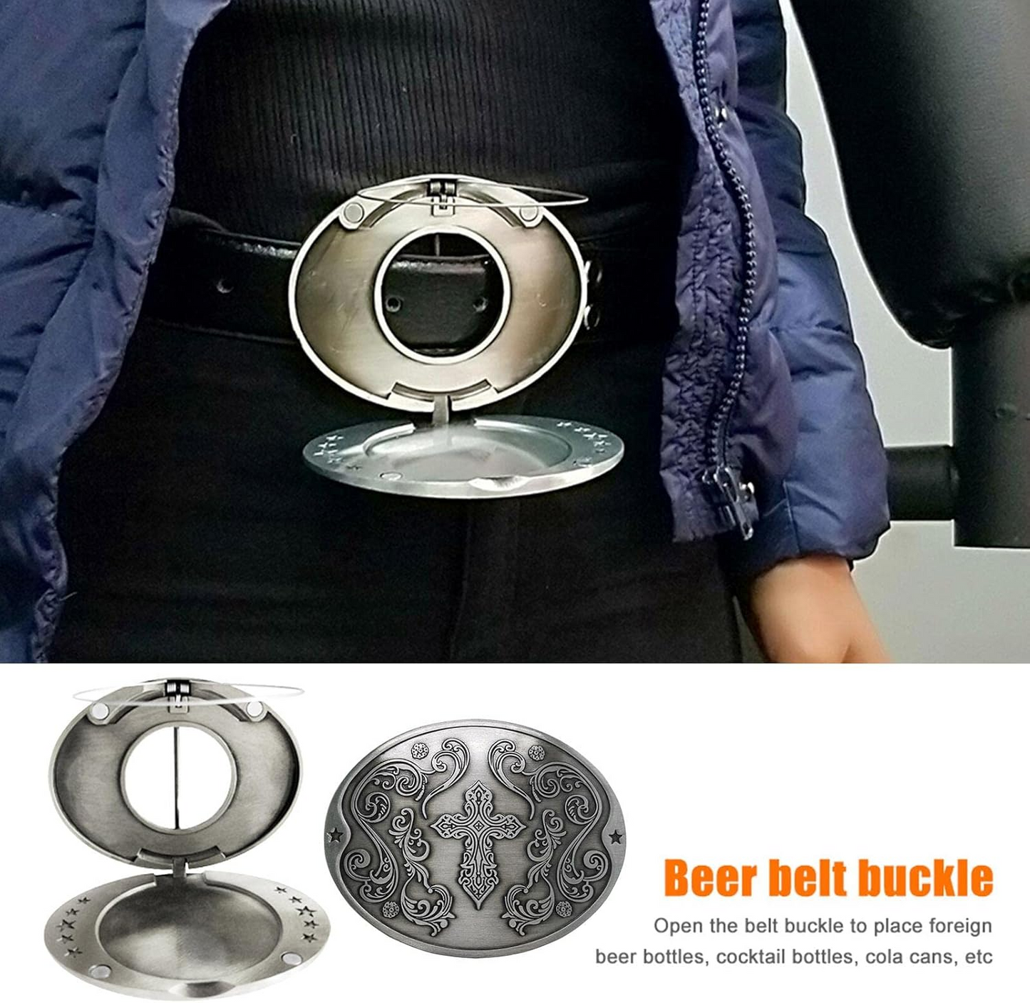 Beer Belt Buckle