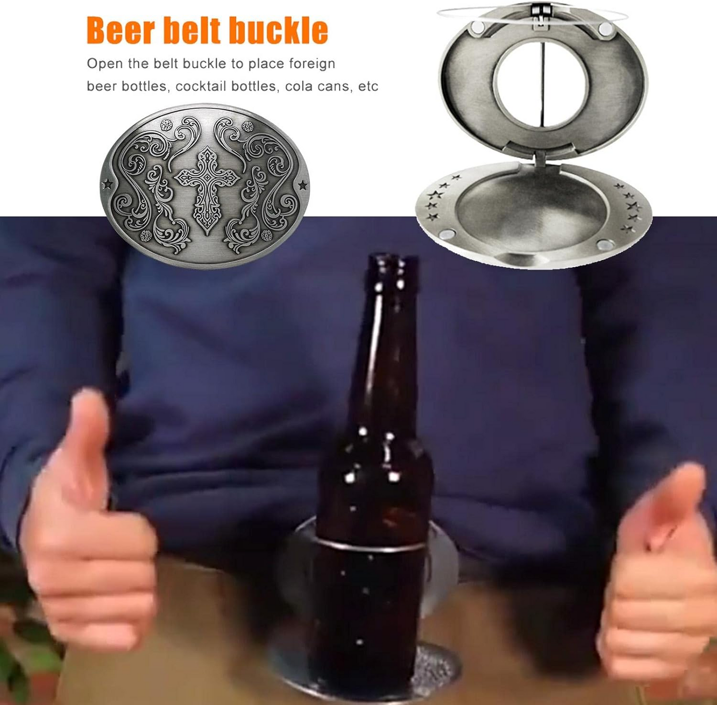 Beer Belt Buckle