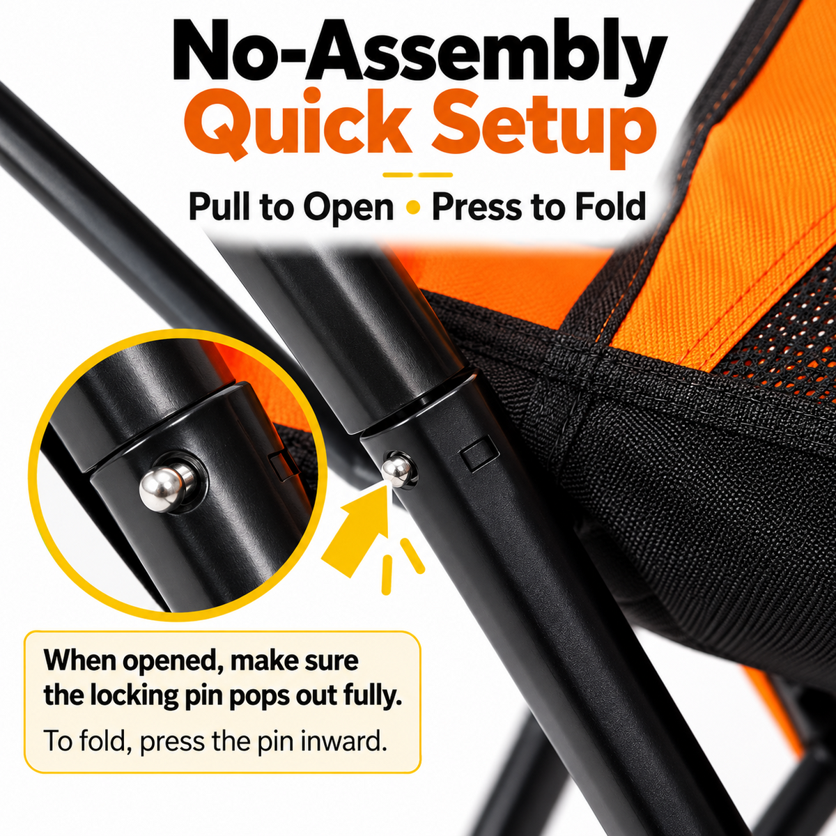 Portable Folding Camping Chair