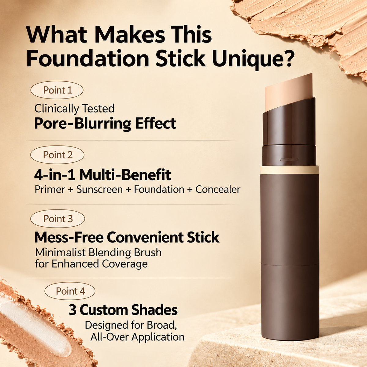 4-in-1 Foundation Stick