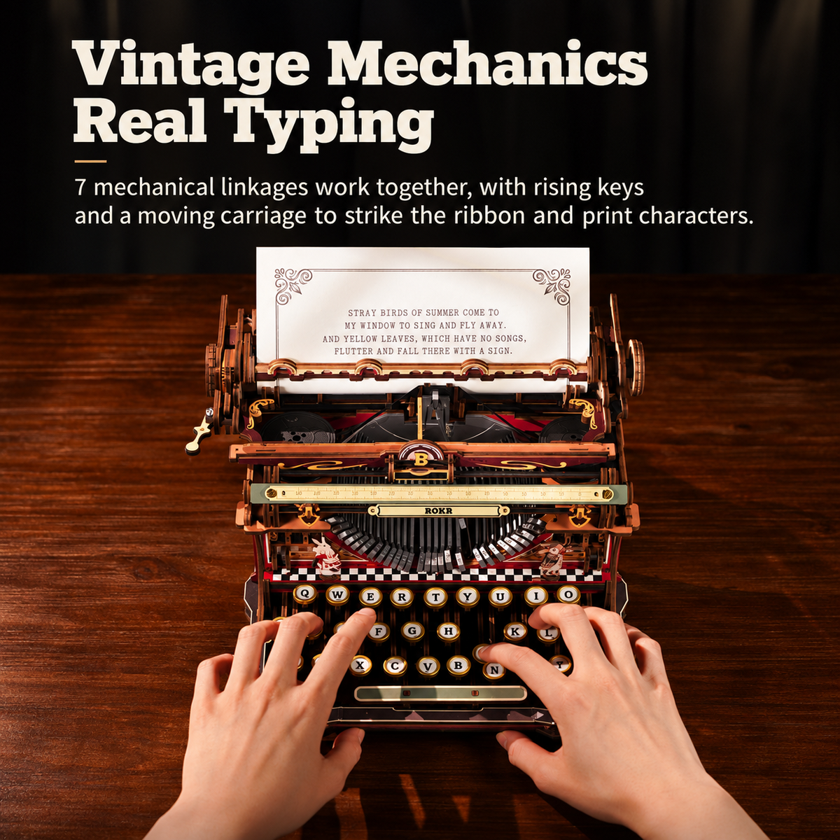 Mechanical typewriter