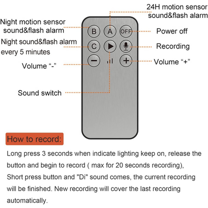 Solar Motion Alarm