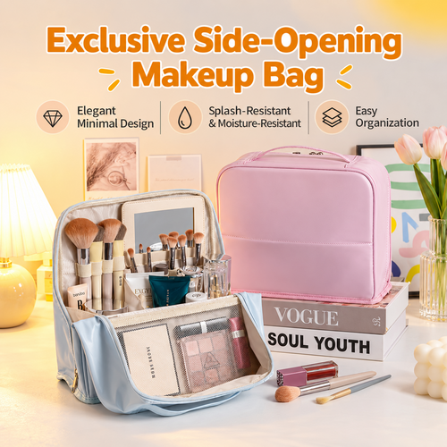 Large Capacity Travel Makeup Bag