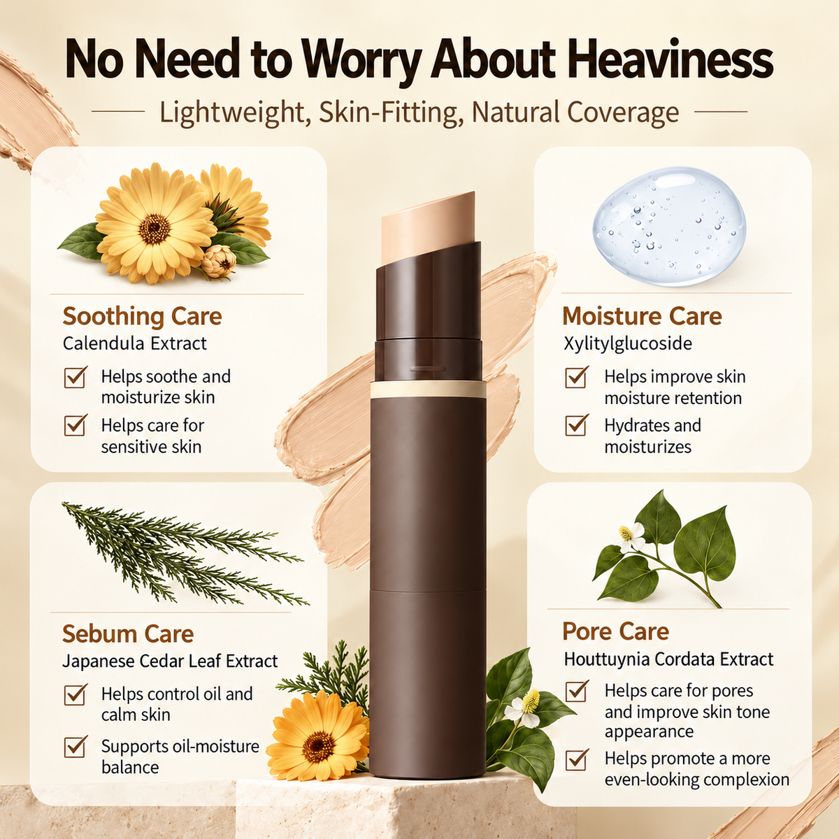 4-in-1 Foundation Stick