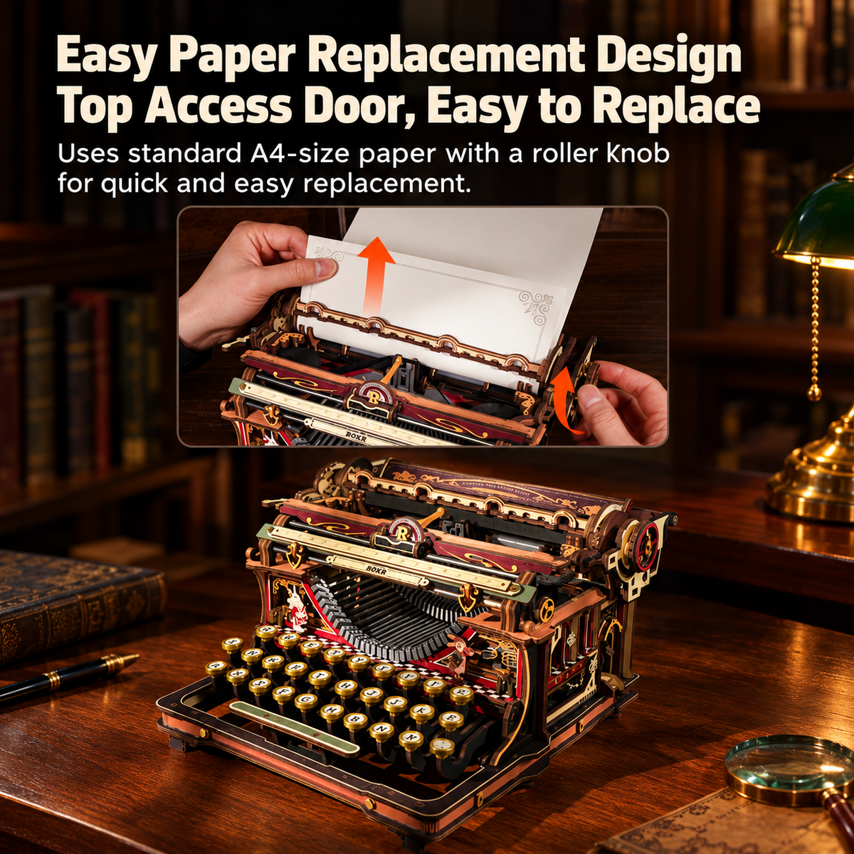 Mechanical typewriter