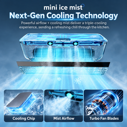 Kitchen Ice Mist Fan