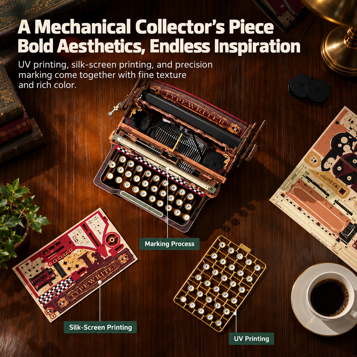 Mechanical typewriter