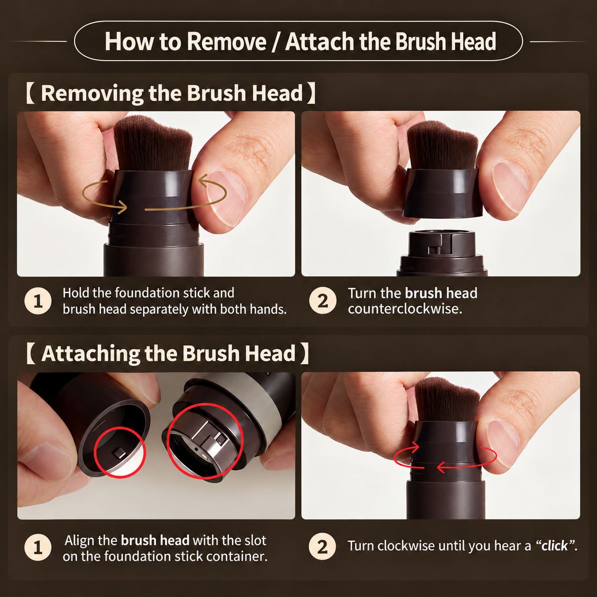 4-in-1 Foundation Stick