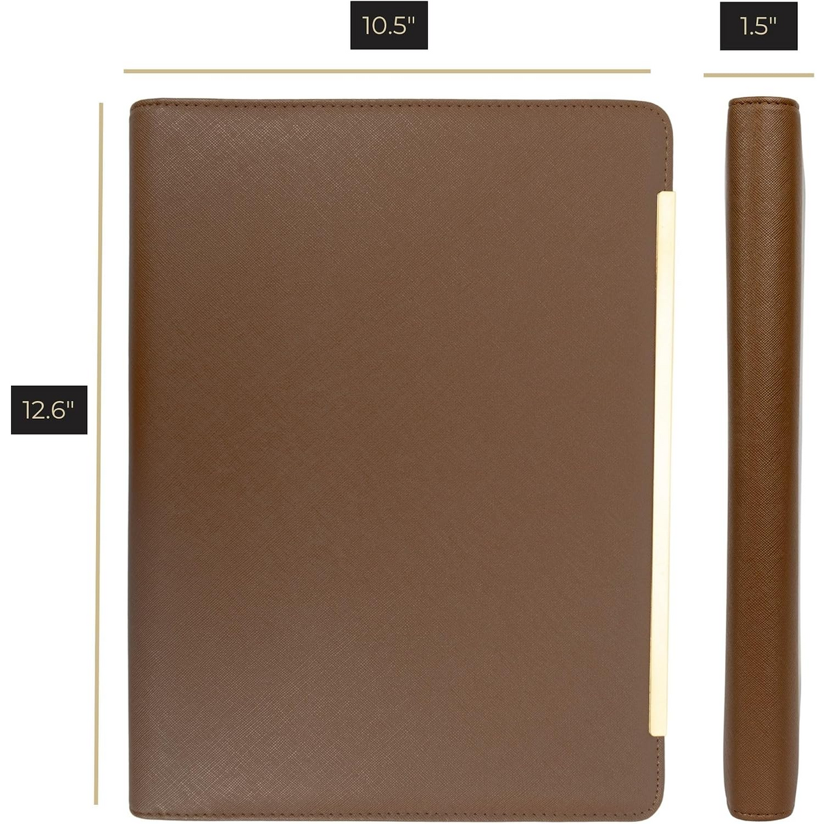 Zippered Leather Portfolio
