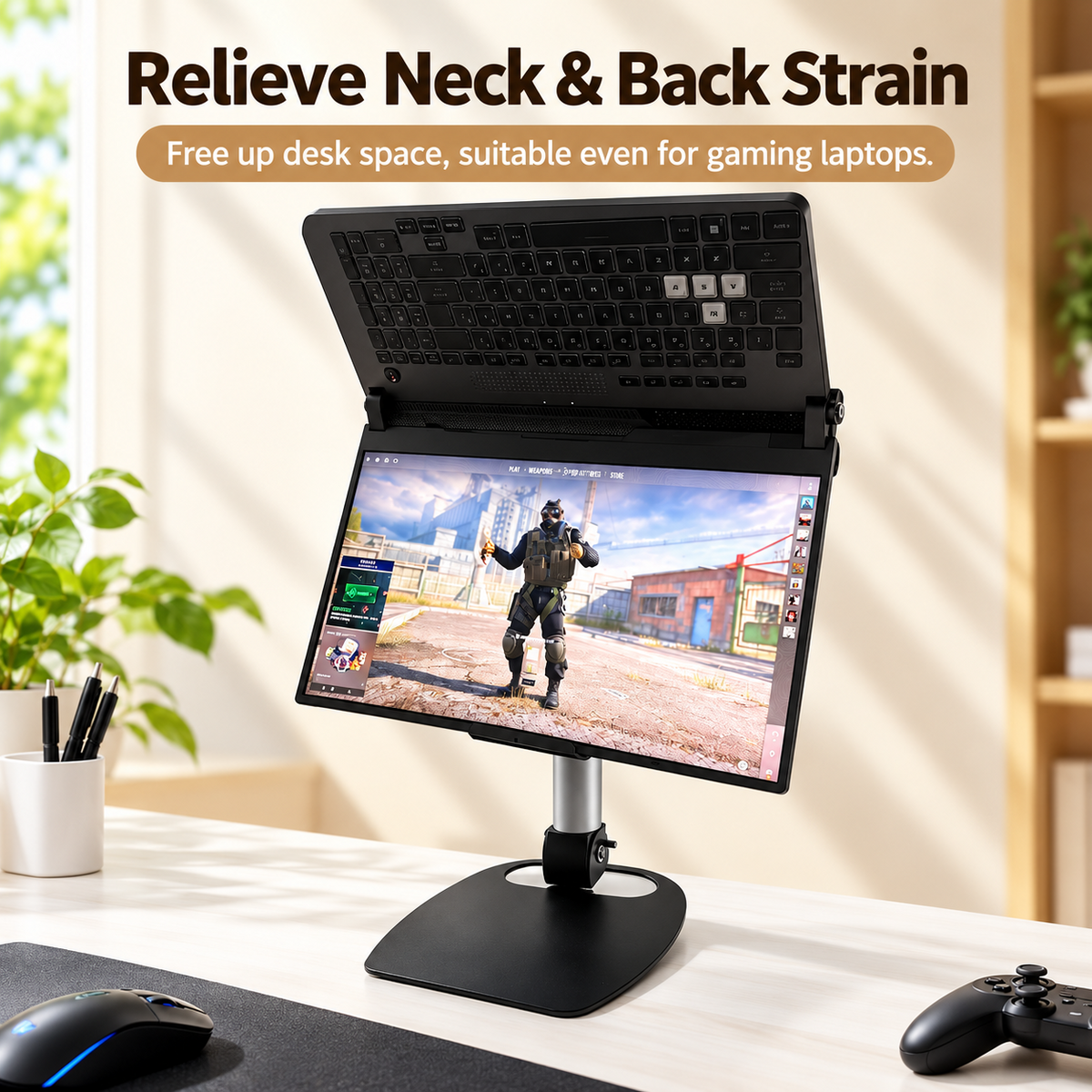 FlipStand Pro™ – Adjustable Laptop Stand