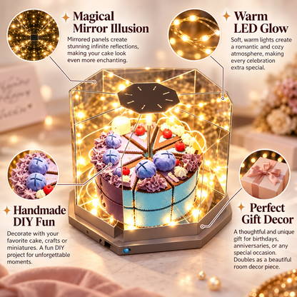 Cake-shaped night light