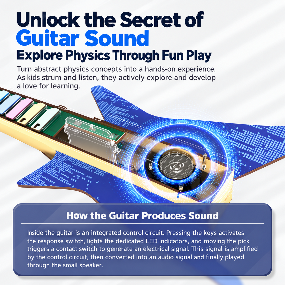 DIY Electric Guitar STEM Kit