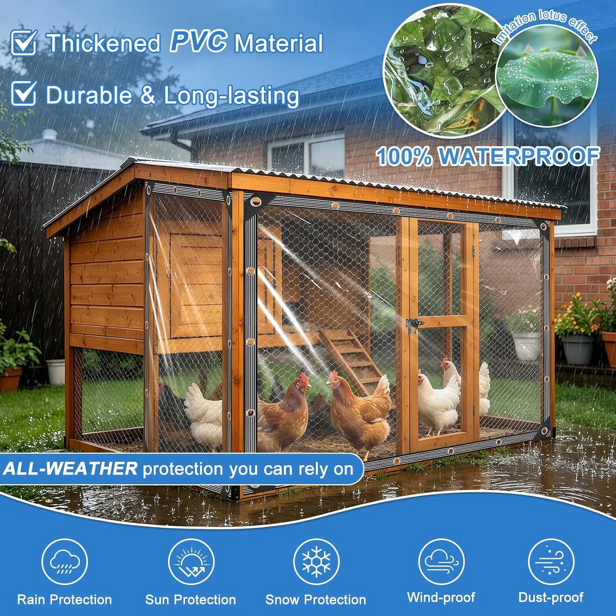 Clear Outdoor Tarp