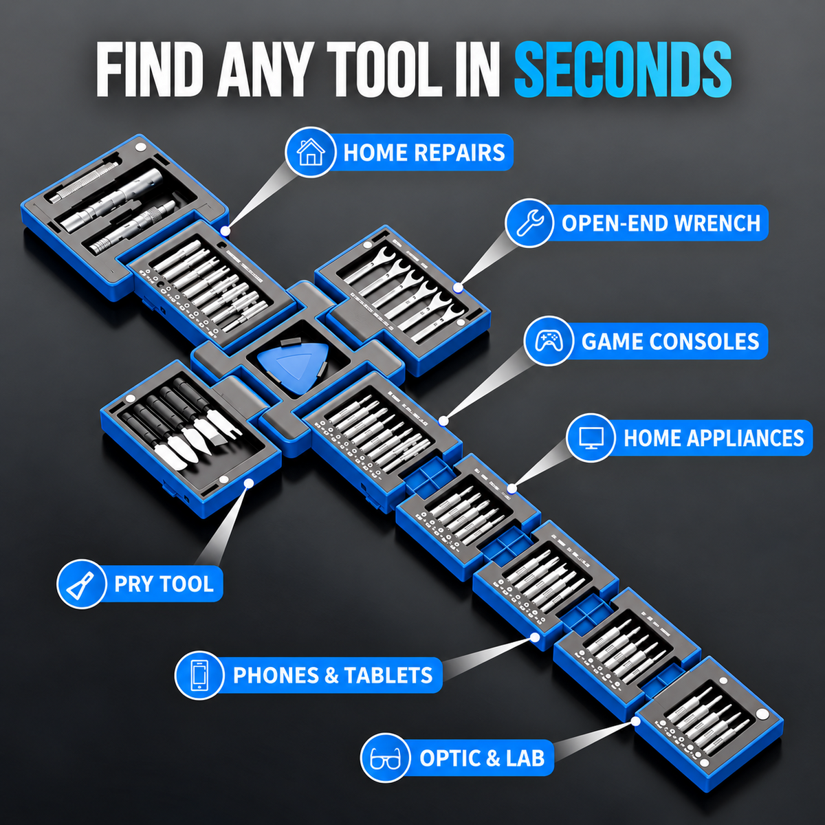CubeFix 55-in-1 Tool Set