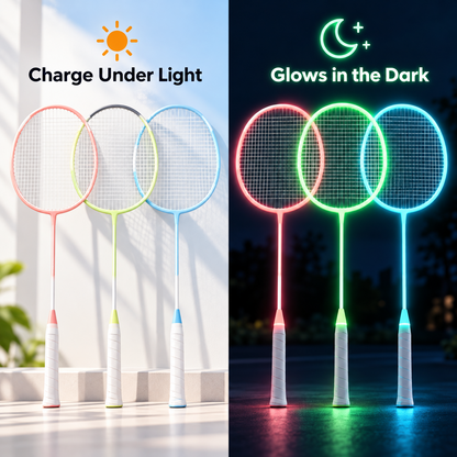 NightGlow Badminton Racket