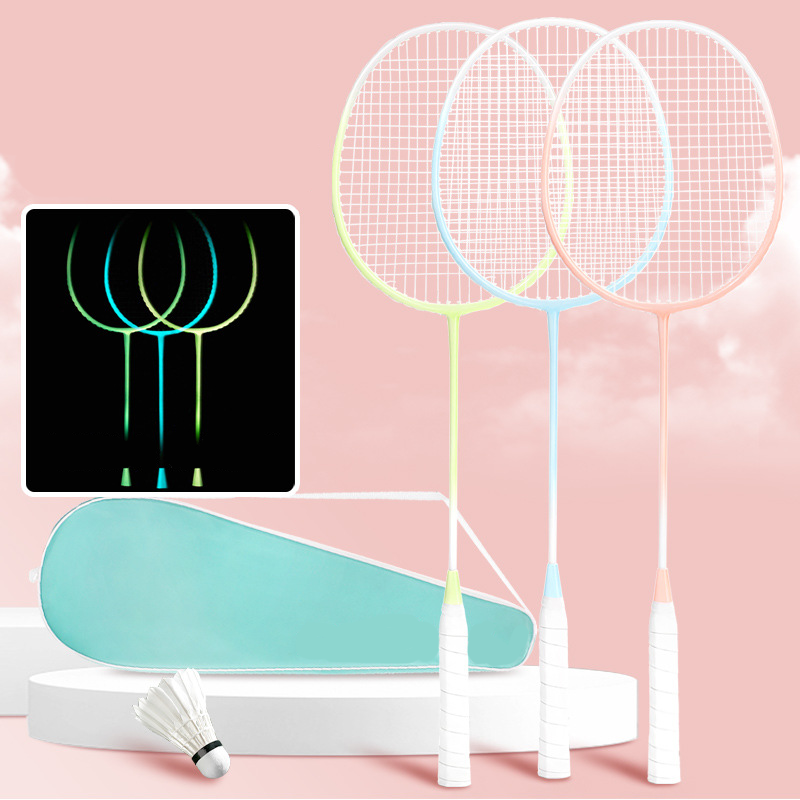 NightGlow Badminton Racket