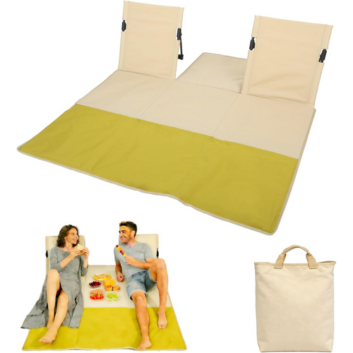 2-in-1 Beach Mat Chair